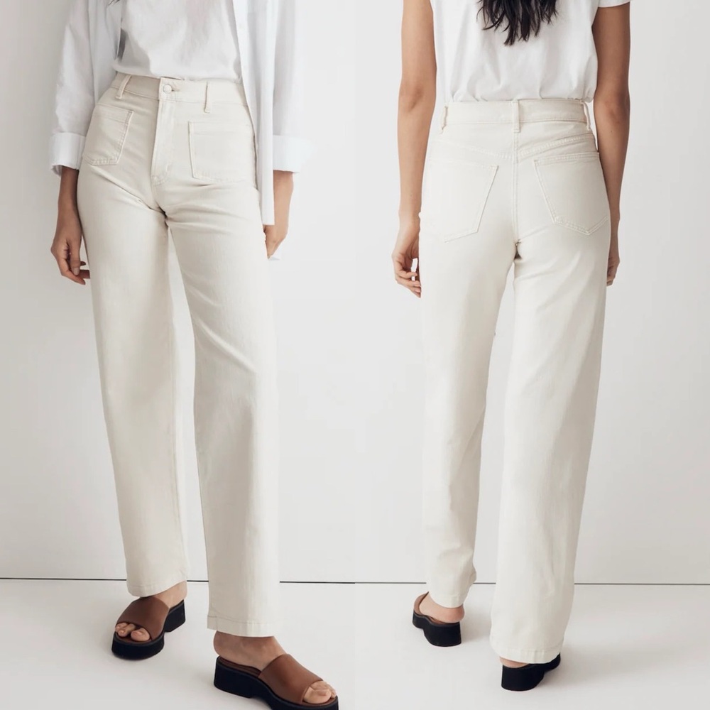 Madewell The Perfect Vintage Wide-Leg Jean in Vintage Canvas